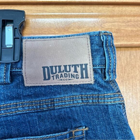 Duluth Trading Co DuluthFlex Flex Ballroom Relaxed Fit Jeans Size 40 Workwear - Picture 6 of 10